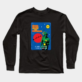 Santa Claus Conquers the Martians Bubblegum Cards Long Sleeve T-Shirt